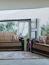 Load image into Gallery viewer, All-in-one  Moda 2-pc Sofa/Love seat storage sleeper