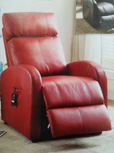 Load image into Gallery viewer, "AC406"- Red Power Recliner