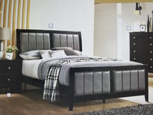 Load image into Gallery viewer, Transitional style Black/Gray 5-pc Queen Bedroom Set