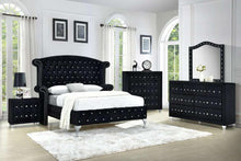 Load image into Gallery viewer, ''DB-0126'' -  5-PC Queen Velvet Bedroom Set (''Reduced-Price Alert'')