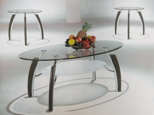 Martini-3-pc Coffee Table/End Tables