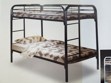 Load image into Gallery viewer, &quot;Metta&quot;- Twin/Twin Metal Bunk Bed
