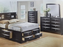 Load image into Gallery viewer, &quot;ONYX-0126&quot; -  5-PC Queen Storage Bedroom Set