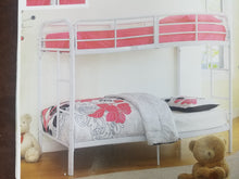 Load image into Gallery viewer, &quot;Metta&quot;- Twin/Twin Metal Bunk Bed