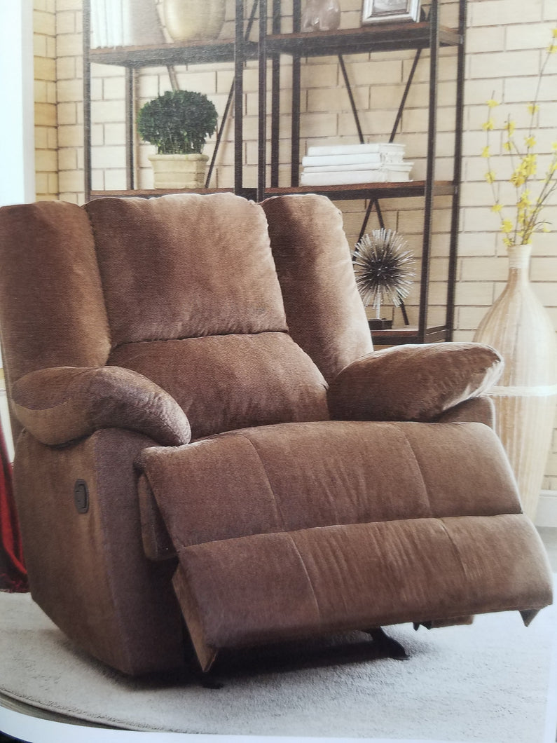 Large Glider Recliner for a smoother relaxation, great quality, very durable.