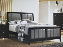 Load image into Gallery viewer, Transitional style Black/Gray 5-pc Queen Bedroom Set 