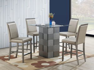 ''SB-0130CNH'' - 5-PC Counter Height Dining Set