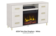 Load image into Gallery viewer, &#39;&#39;TS-6534F&#39;&#39; - Console w/Fireplace
