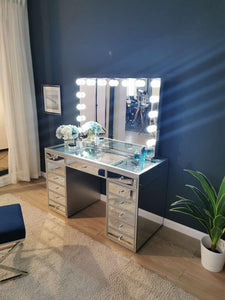 Glamorous Vanity and Led Mirror at a low promotional price