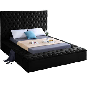 Vela - Queen Upholstered Storage Bed